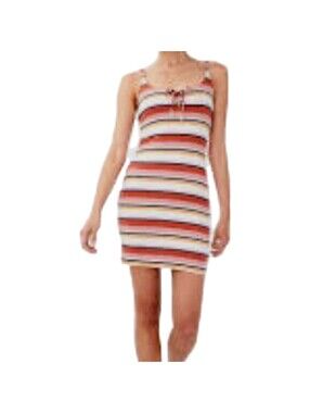 Aeropostale Bodycon Dress Womens M Seriously Soft Tie Adjustable Summer Festival